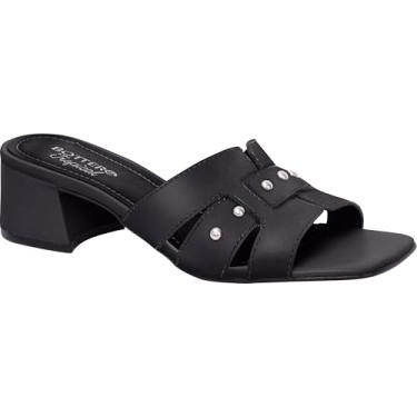 Imagem de Bottero, TAMANCO FEMININO BOTTERO 356717 SALTO BLOCO BAIXO5 CM EM COURO ENTRADA LIVRE Cor:Preto;Tamanho:38