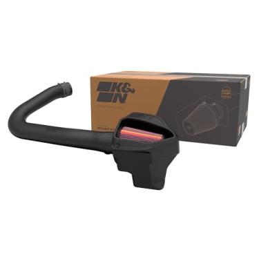 Imagem de K&N NextGen Sistema de admissão de ar frio: Filtro de algodão de alto fluxo: Compatível com Dodge/Chrysler 2011-2023: Challenger, Charger, 300, 300C, 50-2544