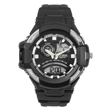 Imagem de Relógio Mormaii Masculino Action Preto - Mo19501-8p