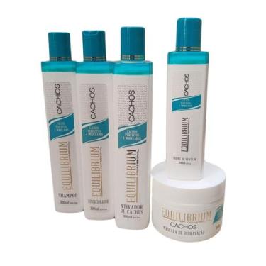 Imagem de Kit Completo Cachos Perfeitos e Modelados Equilibrium Paris Color (5 P