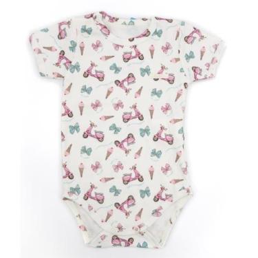 Imagem de Body infantil BODYS estampado   feminino -Tamanho P - espaço do baby 