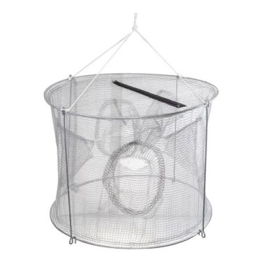 Imagem de Cevadeira de nylon redonda com 4 bocas - BellaPesca