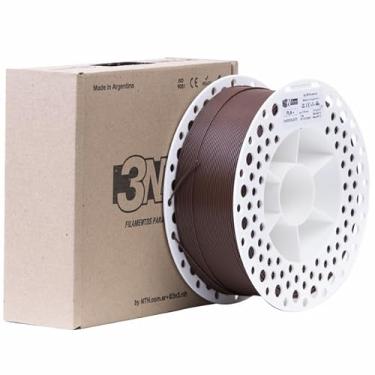Imagem de Filamento Impressora 3d PLA+ Matte 3NMax 1.75mm 1Kg Cor Chocolate