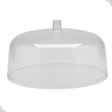 Imagem de Cúpula para bolo 25cm transparente natural para festa e sobremesa - Ou