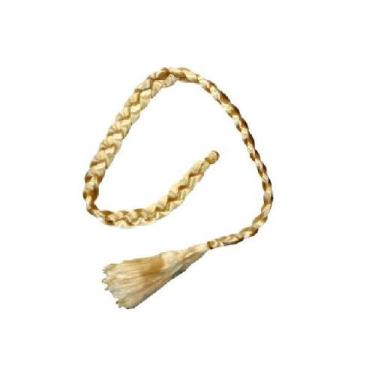 Imagem de Fantasia Princesa Cabelo Trança Loira 90cm sintética - Lynx produções