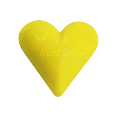 Imagem de Ruff Dawg Dawg-Hart – Brinquedo de buscar borracha neon de 7,6 cm – ultradurável, feito para durar – perfeito para cães pequenos – cores sortidas para brincadeiras divertidas