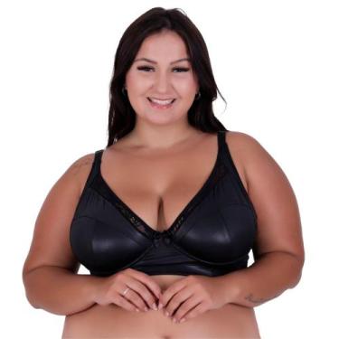 Imagem de Sutiã Plus Size Sem Bojo Cirrê Inês - c11 SUTIÃ INÊS - BELLA DA SERRA 