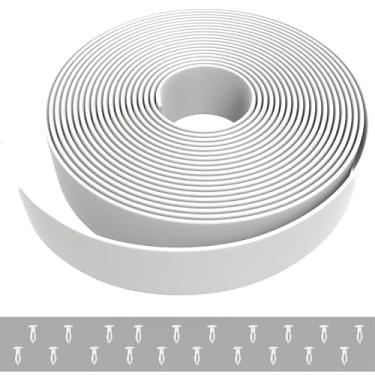 Imagem de Correias de vinil de 3,8 cm x 3,5 m para cadeiras de pátio, kit de reparo de móveis ao ar livre, tiras de substituição, cintas de vinil para cadeiras de pátio, kit de reparo de móveis de gramado