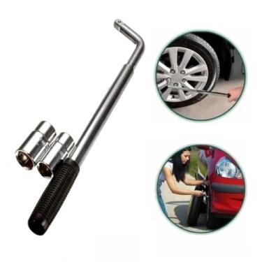 Imagem de Chave de Roda Telescópica Universal, 17mm, 19mm, 21mm, 23mm, Alongável
