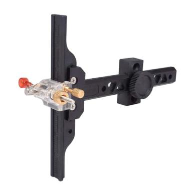 Imagem de Mira de arco recurvo com arco ajustável em forma de T com ferramentas acessórios para arco recurvo alvo jovens iniciantes para mão R/L