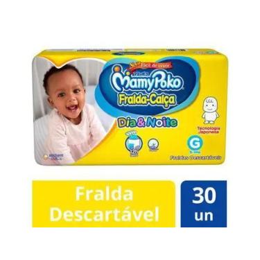 Imagem de FRALDA CALCA MAMYPOKO DIA&NOITE G/30un (AMARELA)