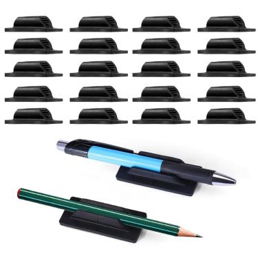 Imagem de Porta-lápis AIERSA para mesa com 20 porta-canetas de silicone