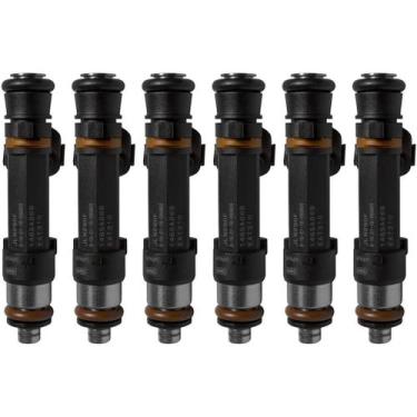 Imagem de 6x Bico Injetor Mitsubishi Pajero Full 3.8 V6 EAT310 1465A06 - SEEDS A