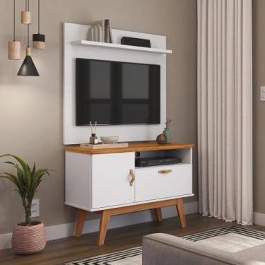 Imagem de Rack Com Painel Sirius 0.9 Tv 32 Polegadas Para Sala - 3 Cores - PATRI