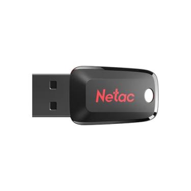 Imagem de PENDRIVE 128GB U197 MINI EM PLASTICO PRETO USB 2.0 NETAC NT03U197N-128G-20BK