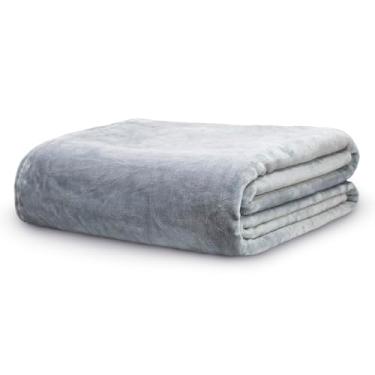 Imagem de Camesa Cobertor Queen Neo Velour 300g 220x240cm - Cinza
