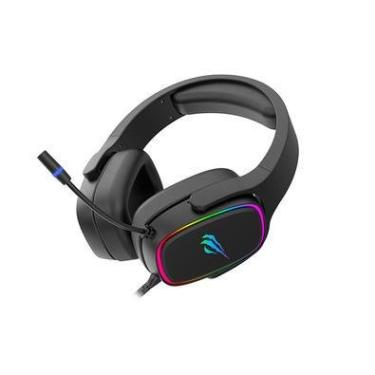 Imagem de Headset Gamer Havit H2029u - Microfone Plugável, P2, Pc, Ps4, Xbox One, Preto