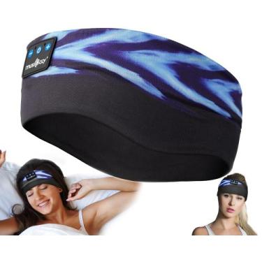 Imagem de Fones de ouvido Sleep Headband Bluetooth MUSICOZY Blue Arrow