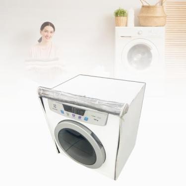 Imagem de CAPA PARA SECADORA ELECTROLUX 10,5KG SVP11 TRANSPARENTE (BRANCO)