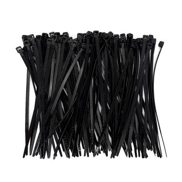 Imagem de Abraçadeira De Nylon (enforca Gato) X-cell, 3.6x300mm, Pacote Com 100 Unidades, Preto - Xc-an-02