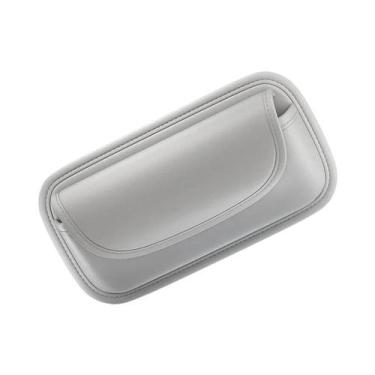 Imagem de Suporte Para Óculos De Sol De Carro Em Couro PU, Caixa De Proteção Par