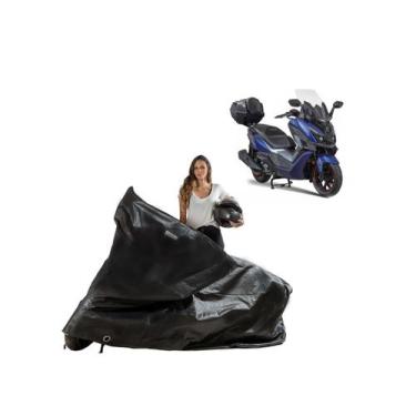 Imagem de Capa Proteção Moto Dafra Cruisym 300 com Baú Impermeável - Kahawai, pr