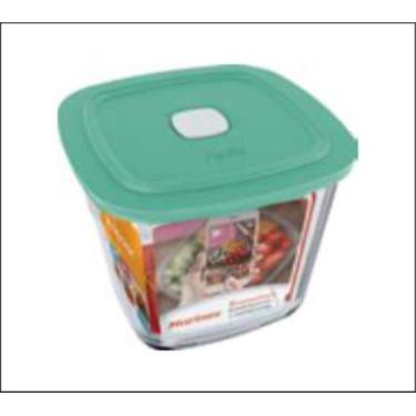 Imagem de Tigela De Vidro Com Tampa Facilita Vap 1 Litro 6 Pote Alto - Nadir Fig