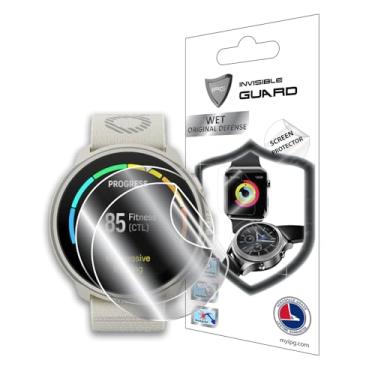 Imagem de IPG Protetor de tela de hidrogel para relógio esportivo Suunto Run (2 unidades) Película transparente HD invisível antiarranhões - suave/autorreparação/bolha para corrida