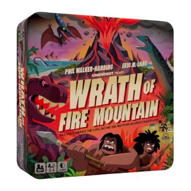 Imagem de Gamewright - Jogo De Tabuleiro Wrath Of Fire Mountain: Você Dominará A Terra Antes Que Seus Planos Sejam Destruídos? Partir 10 Anos, 2 4 Jogadores