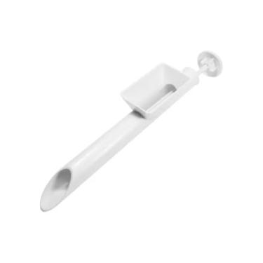 Imagem de Injetor de Recheio para Carnes, 23 cm, Branco, Ideal para Linguiças e Kaftas