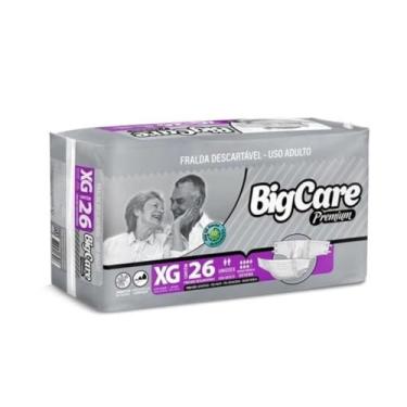 Imagem de Fralda Geriátrica BIGCARE c/26 unidades XG