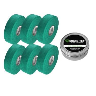 Imagem de Guard-Tex Aderência e fita de dedo - malha de ar autoadesiva - bandagem esportiva sem resíduos - tacos de beisebol, raquetes de tênis, pás pickleball, tacos de hóquei, tacos de golfe e fita de dedo de