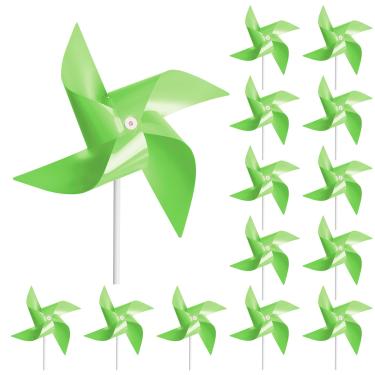 Imagem de Lousrnman Pacote com 150 cata-ventos para crianças, brinquedos divertidos de carnaval e lembrancinhas de festa faça você mesmo, giradores de vento para decoração ao ar livre para quintal e jardim