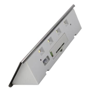 Imagem de aqxreight Placa de Endereço de Aço Inoxidável Alimentado por Energia Solar Com Fazendas para Residências e Espaços Ao Ar Livre