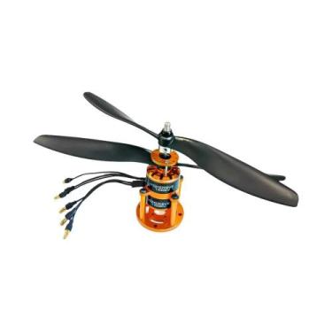 Imagem de Motor Brushless Coaxial De Alto Torque 1300KV QX-MOTOR Com ESC De 30A 
