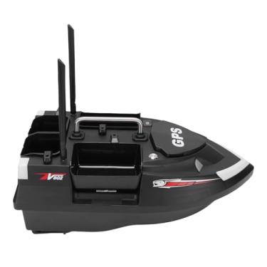 Imagem de RiToEasysports Navegação Estável, Isca Eficiente, Barco de Isca de Pesca Precisa Com 4 de 4 Kg de Carregamento de 500m de Controle Remoto de Barcos de Peixe, Suporte, 160 Pontos de Pesca, para (Preto)