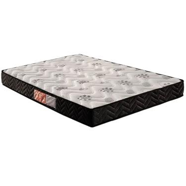 Imagem de Colchão Pasquale D45 Casal 17x188x138 Paropas Cor Branco com Preto