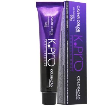 Imagem de K.Pro Caviar Color Louro Claro Marrom 8.7 Coloração 60gr Tintura Tinta
