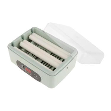 Imagem de IEUDNS Incubadora de ovos de galinha, incubadora digital, incubadora de ovos pequena, máquina incubadora de ovos para patos de ganso, codorna, 4 Torneamento Automático