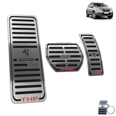 Imagem de Descanso Pedaleira Peugeot 2008 Griffe Thp 2016 A 2019 Preto