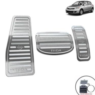 Imagem de Descanso Pedaleira Automático Nissan Tiida 2008 A 2013 Prata