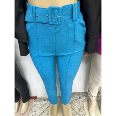 Imagem de Calça flare com cinto - Dani Paraguassu 