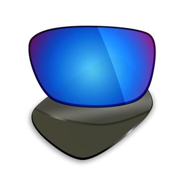 Imagem de Mryok Lentes de reposição UV400 para óculos de sol Oakley Drop Point OO9367, HD Polarized, proteção UV, resistente a impactos e ajuste perfeito - Azul gelo