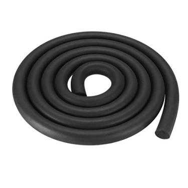 Imagem de Uxcell Fita de borracha para vedação de espuma 5 metros de comprimento preta, 18mm x2m
