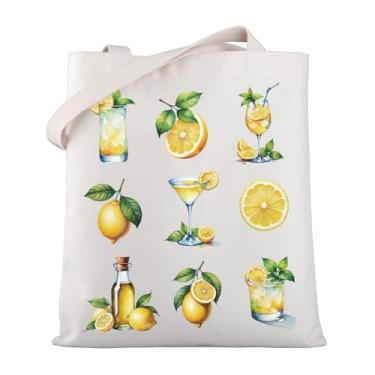 Imagem de WSNANG Presentes da Costa Amalfitana Italiana Limoncello La Dolce Vita Sacola de Presente para Coquetel Social Club, Limoncello Tb