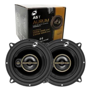 Imagem de Par de alto falante hurricane triaxial aurum a5t 5 120w rms