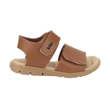 Imagem de Sandália Infantil Bibi Sandals Kids Marrom 32
