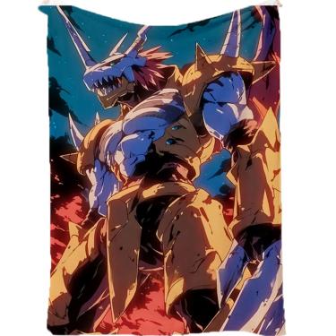 Imagem de Cobertor SANMU Digimon Adventure War Greymon Flannel Pattern