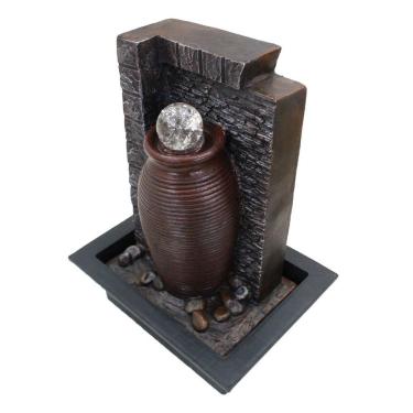 Imagem de Fonte De água Decorativa Com Luz De Led Bivolt