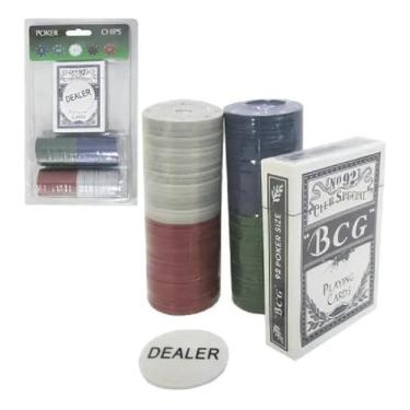 Imagem de Kit de Poker – 80 Fichas, 1 Baralho e Regras